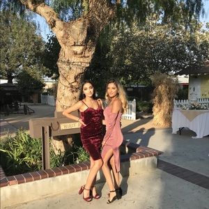 Gia Monae pink dress